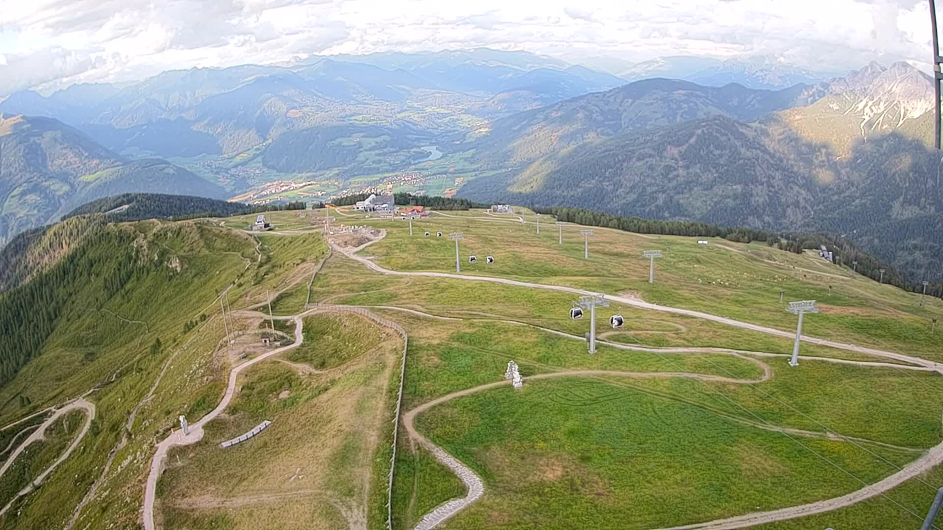 Sommet du Kronplatz | vue sur Valdaora – Olang