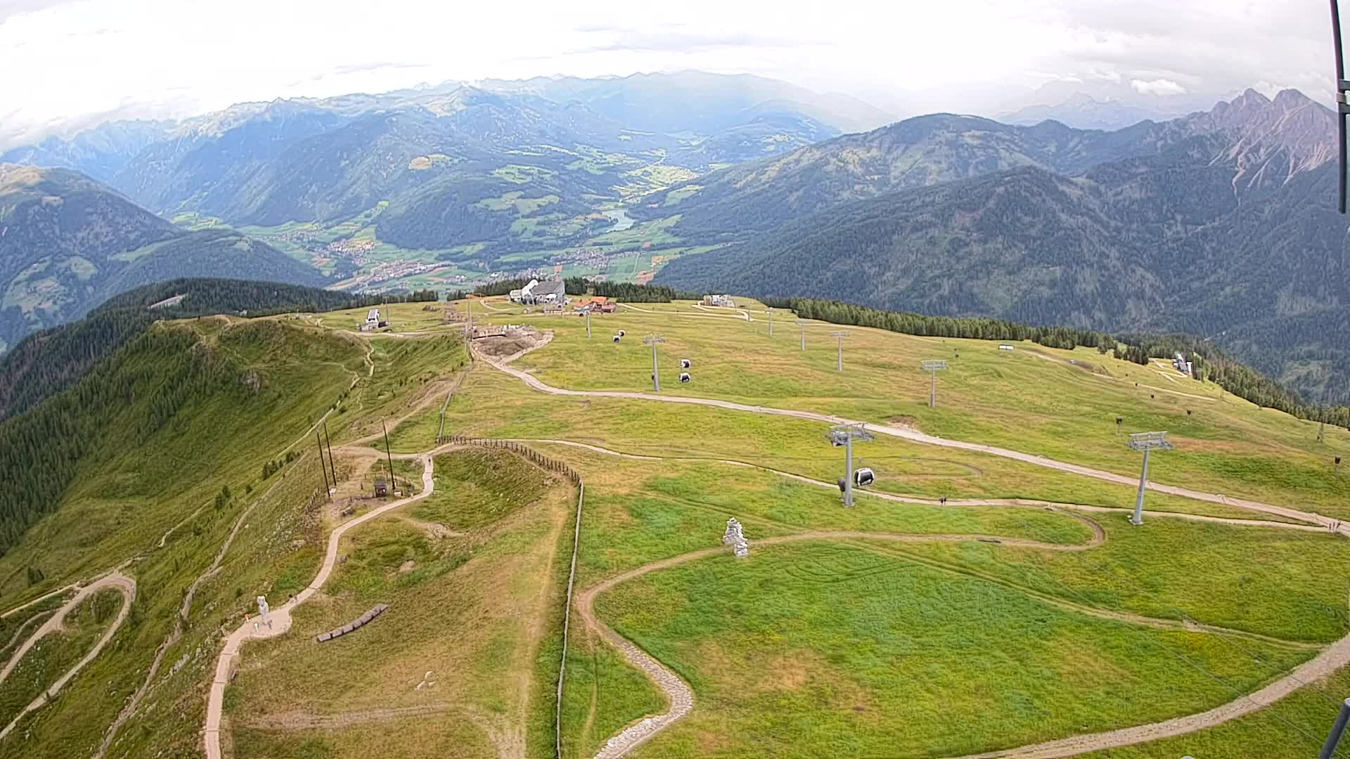 Kronplatz vrh | pogled na Valdaoro – Olang