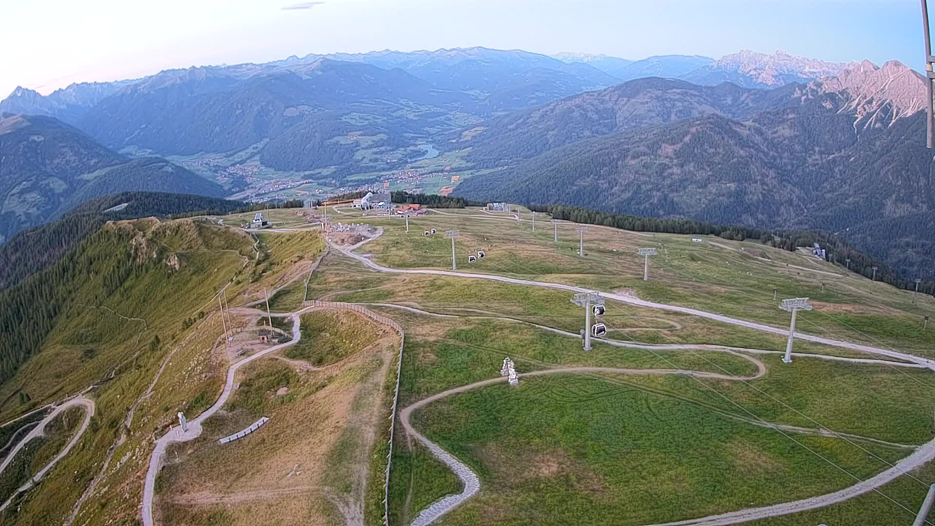 Sommet du Kronplatz | vue sur Valdaora – Olang