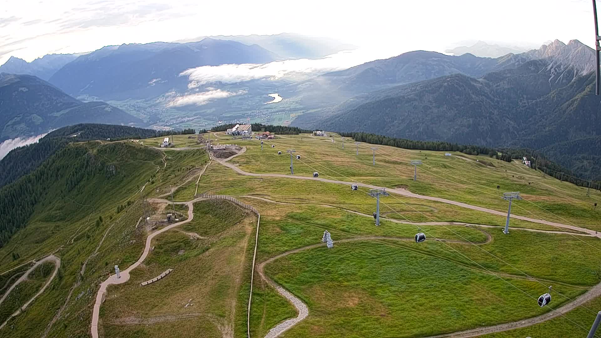 Kronplatz vrh | pogled na Valdaora – Olang