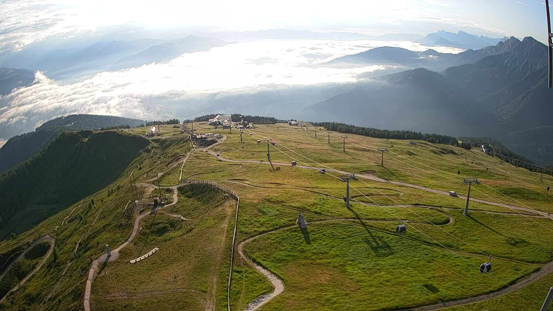 Sommet du Kronplatz | vue sur Valdaora – Olang