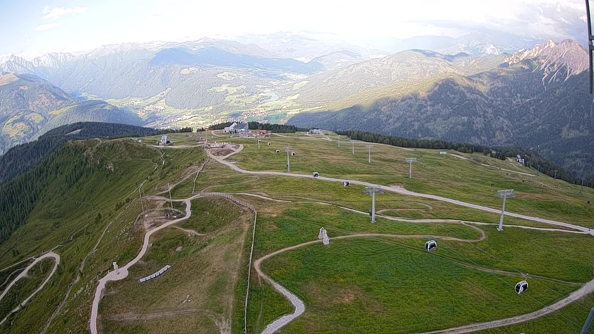Sommet du Kronplatz | vue sur Valdaora – Olang