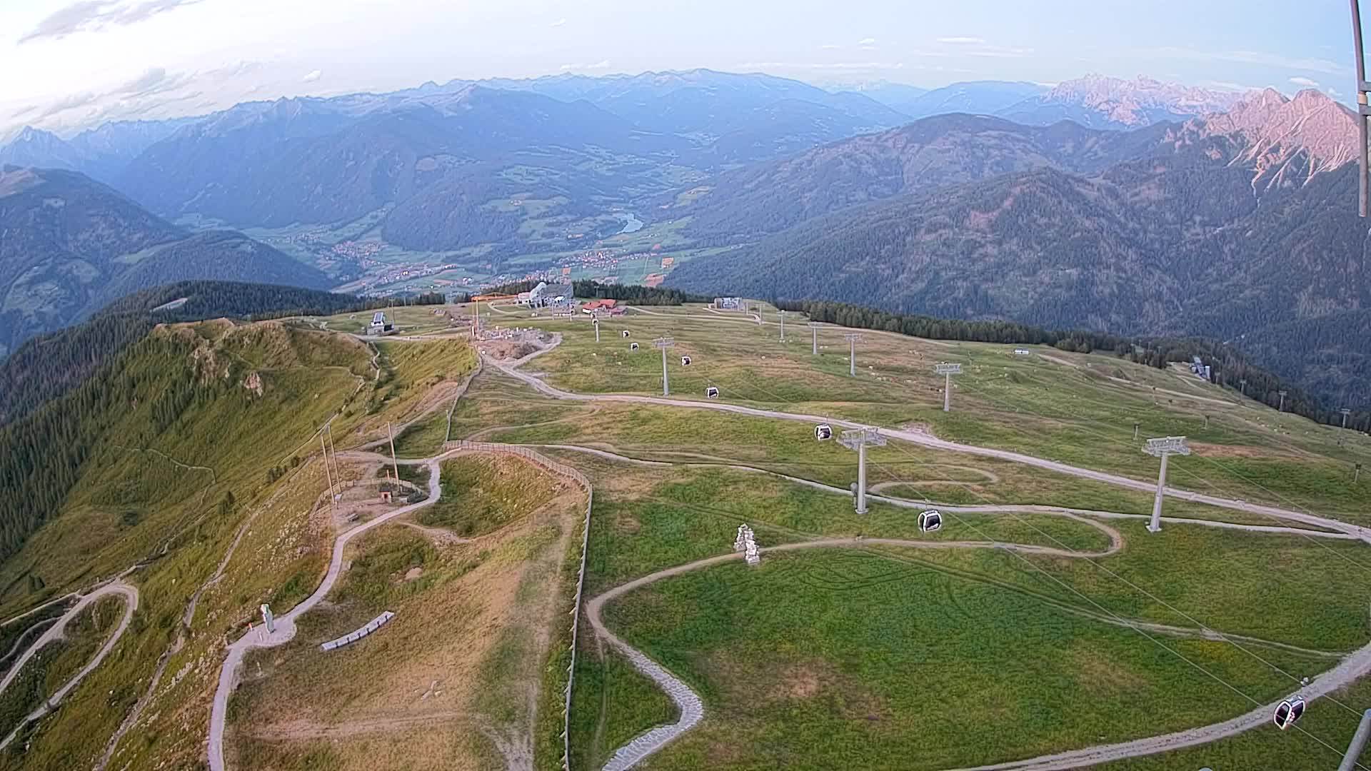 Sommet du Kronplatz | vue sur Valdaora – Olang