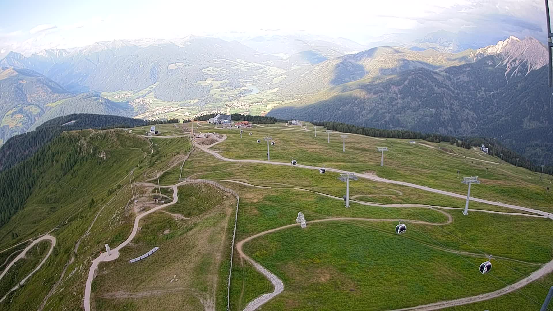 Sommet du Kronplatz | vue sur Valdaora – Olang