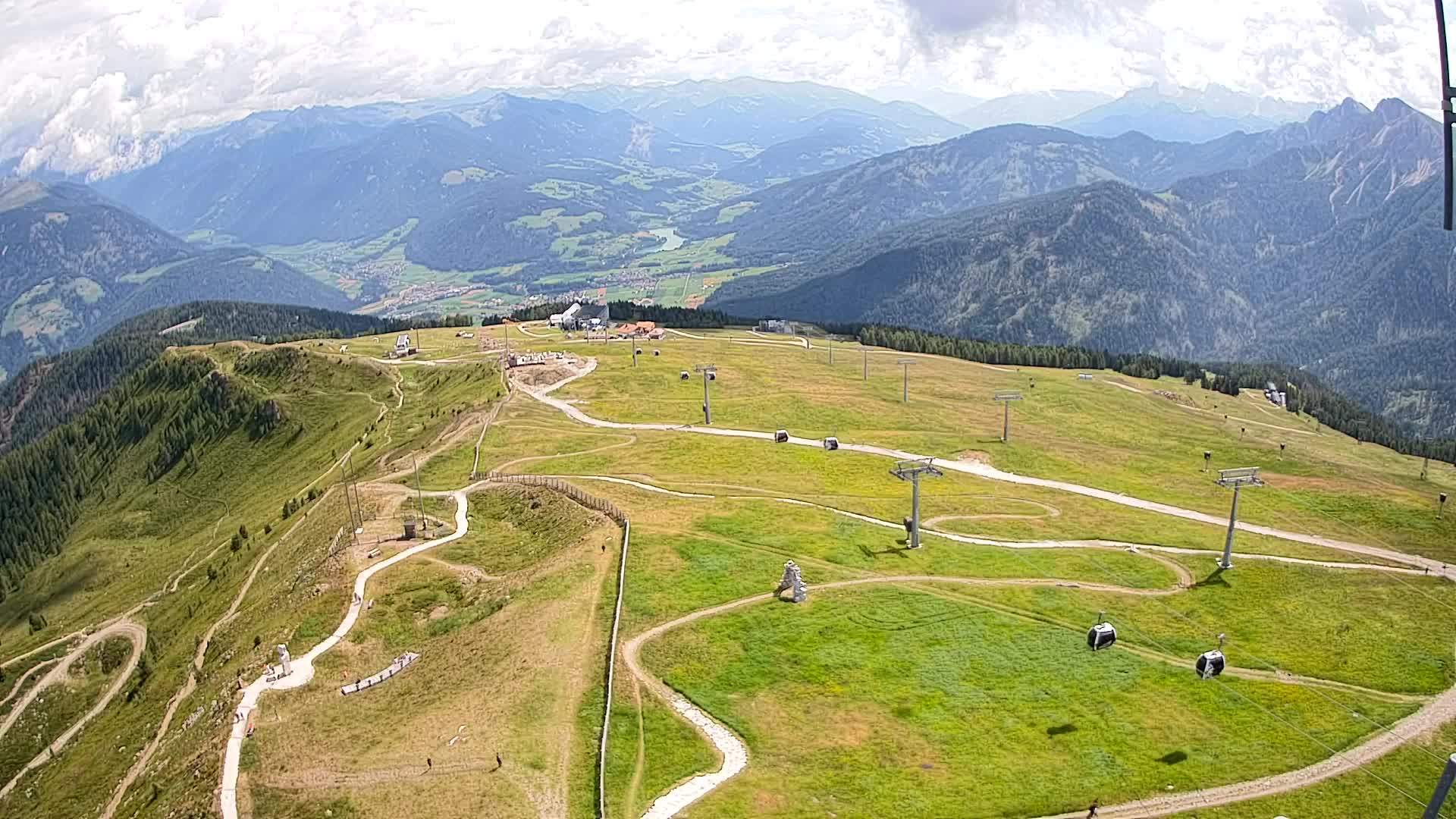 Kronplatz vrh | pogled na Valdaoro – Olang