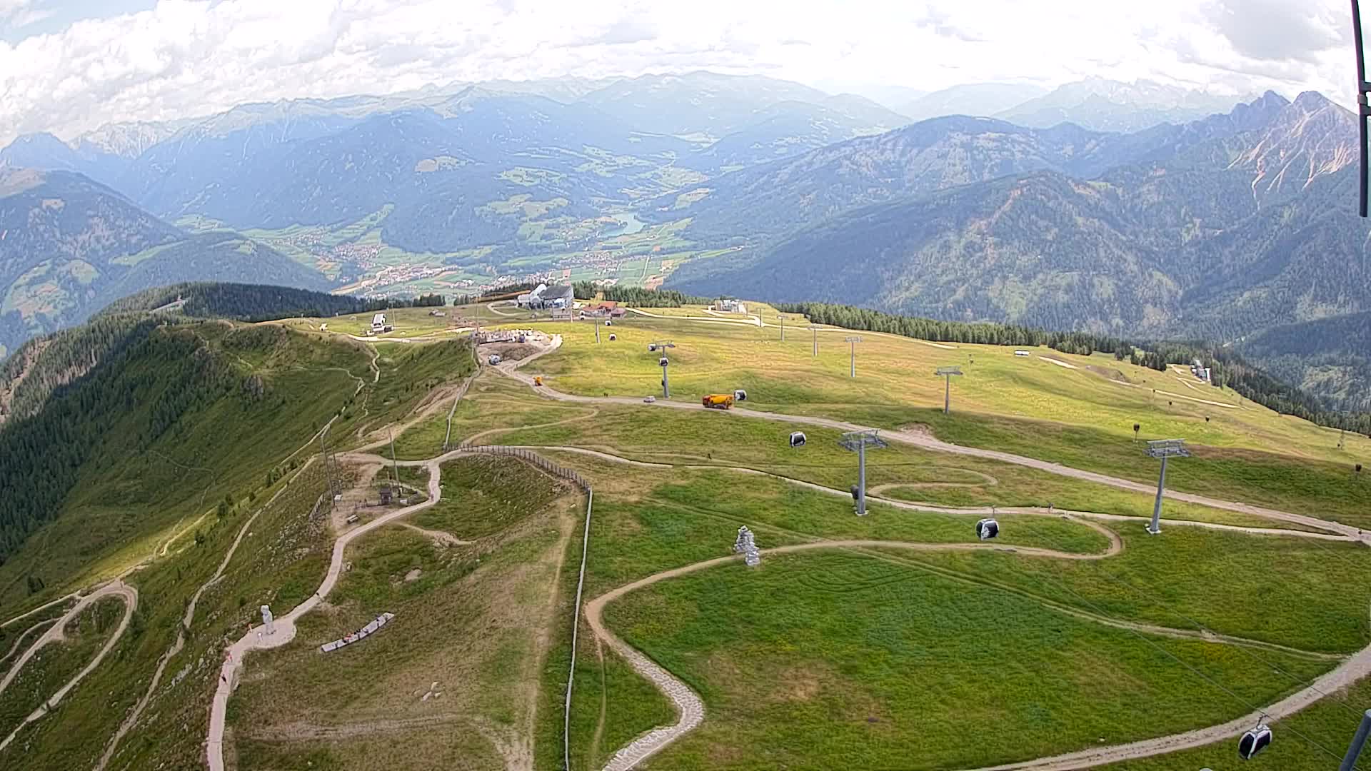 Kronplatz vrh | pogled na Valdaoro – Olang