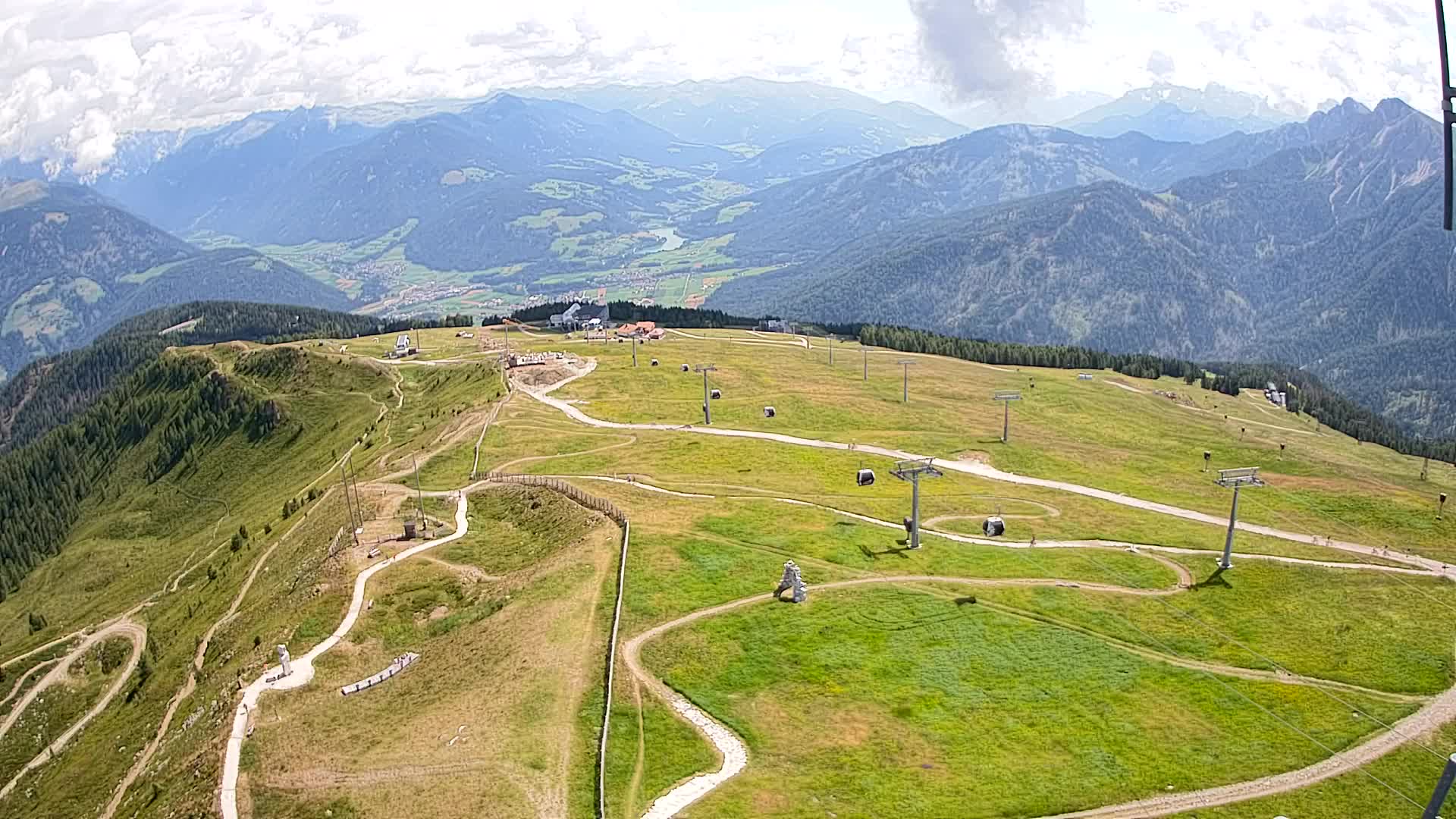 Kronplatz vrh | pogled na Valdaora – Olang