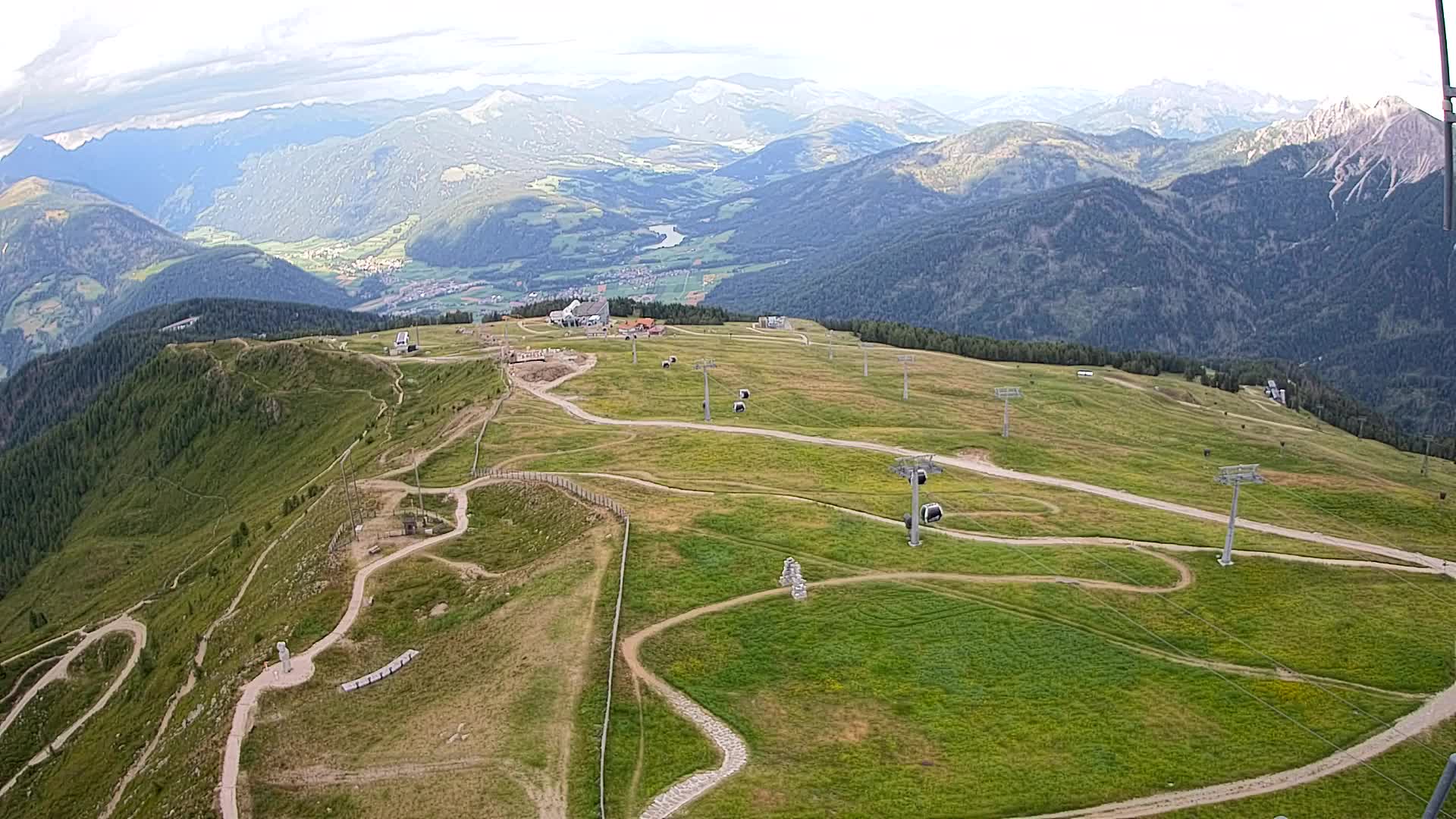 Sommet du Kronplatz | vue sur Valdaora – Olang