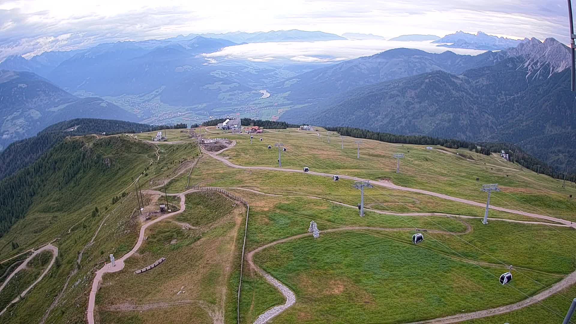 Kronplatz vrh | pogled na Valdaoro – Olang