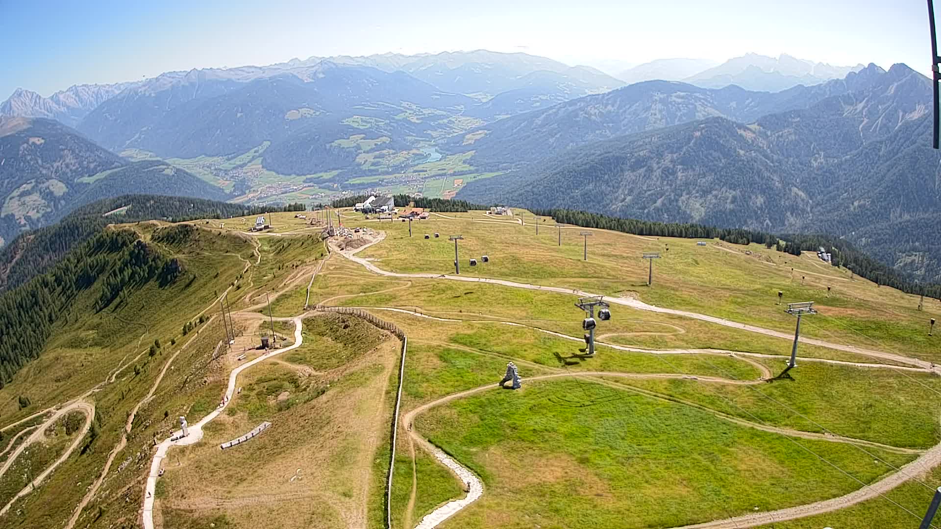 Sommet du Kronplatz | vue sur Valdaora – Olang