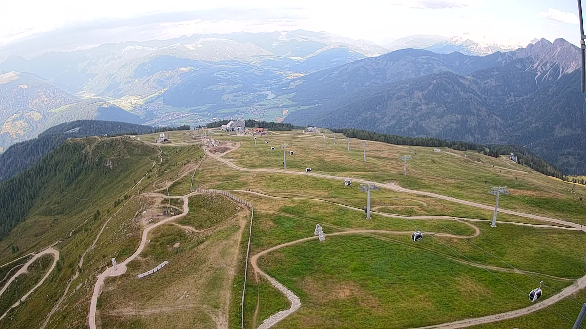 Kronplatz vrh | pogled na Valdaora – Olang