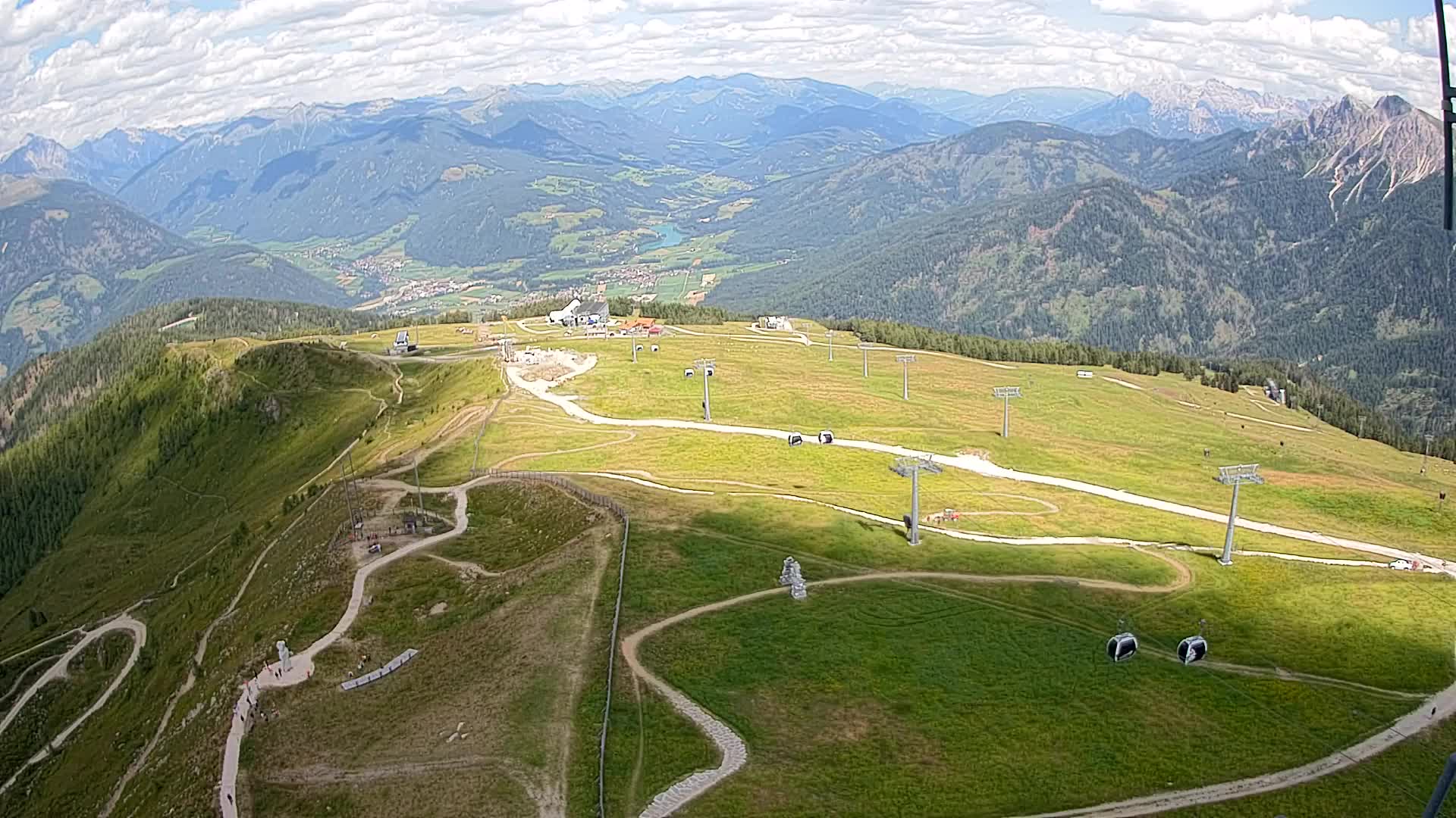 Sommet du Kronplatz | vue sur Valdaora – Olang