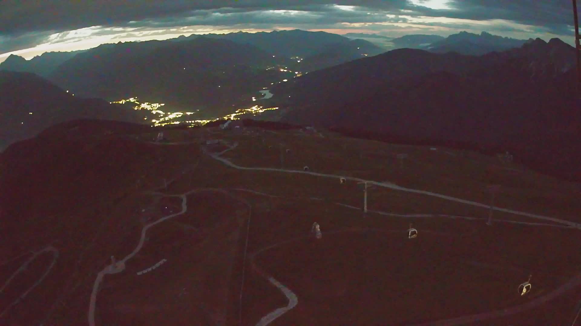 Kronplatz-Gipfel | Blick nach Olang – Valdaora