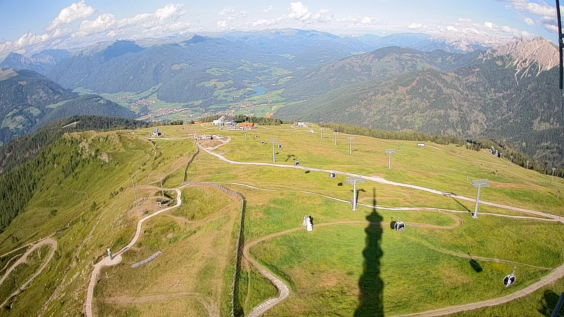 Sommet du Kronplatz | vue sur Valdaora – Olang