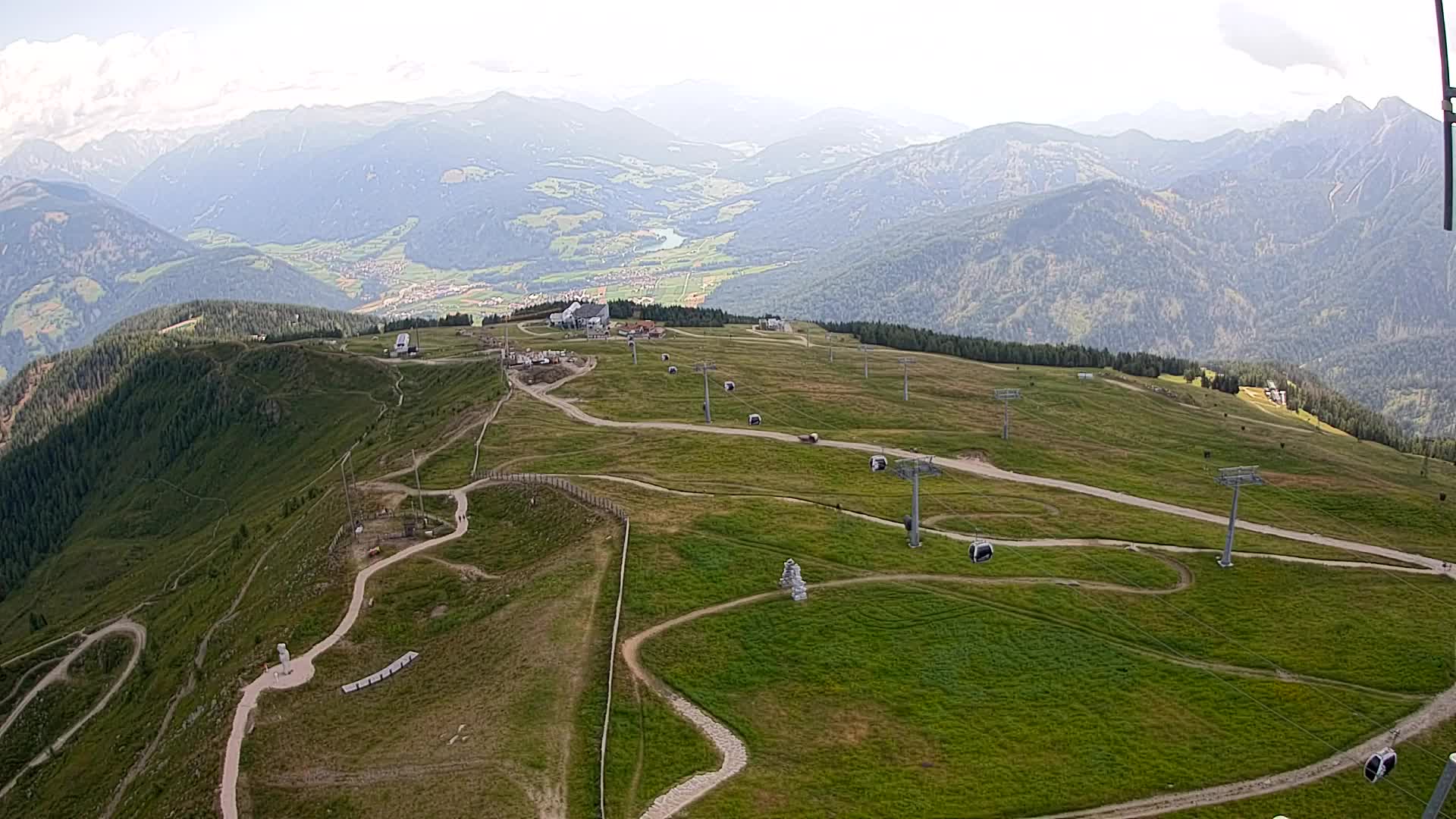 Sommet du Kronplatz | vue sur Valdaora – Olang
