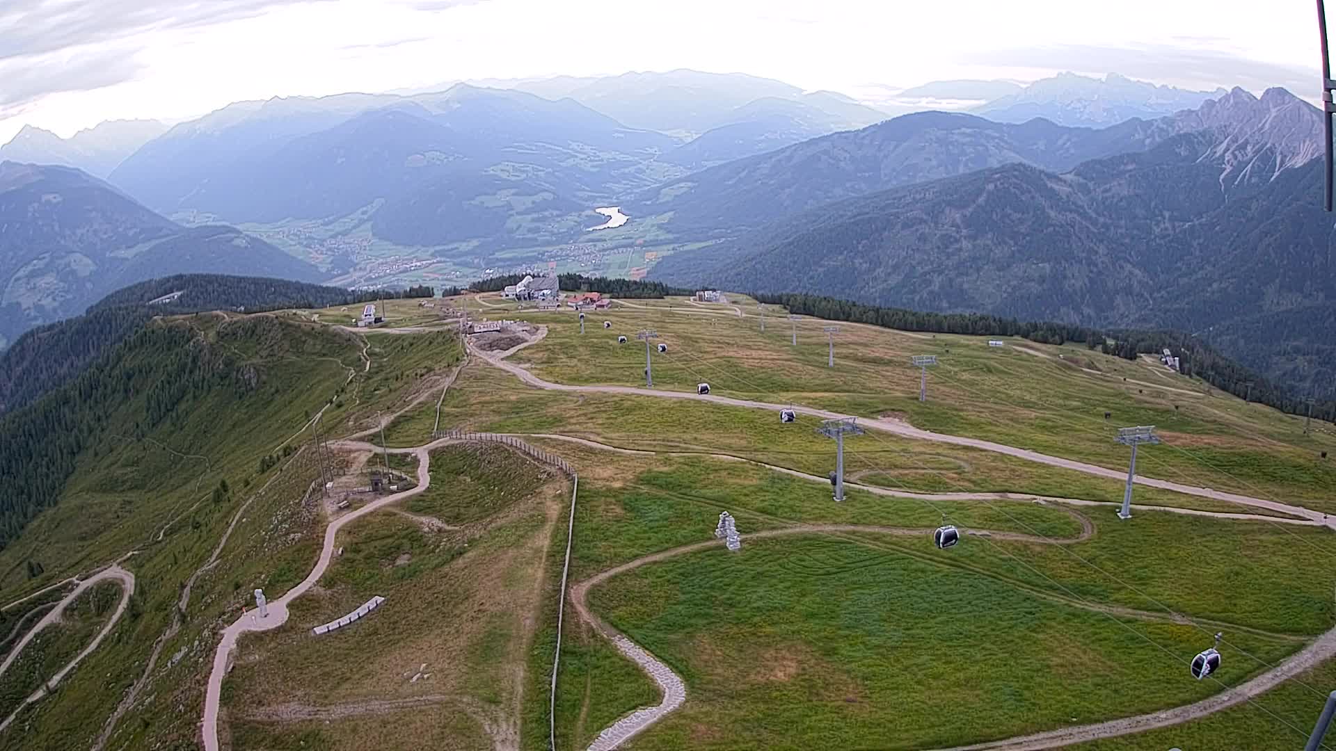 Sommet du Kronplatz | vue sur Valdaora – Olang