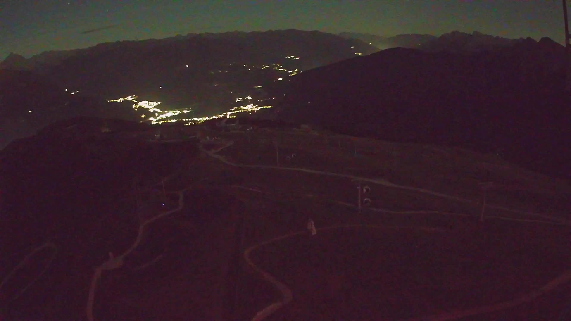 Kronplatz-Gipfel | Blick nach Olang – Valdaora