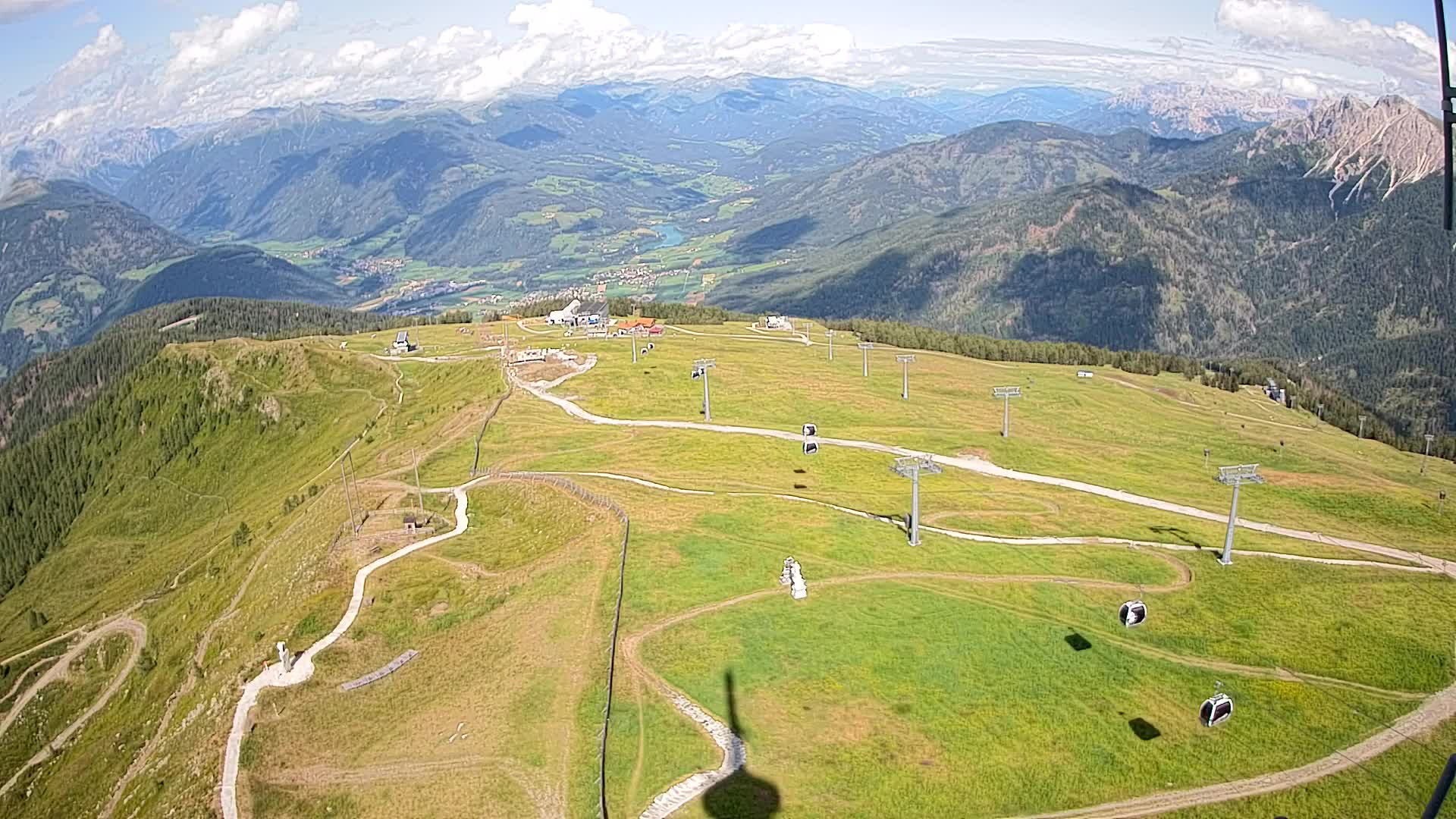 Sommet du Kronplatz | vue sur Valdaora – Olang