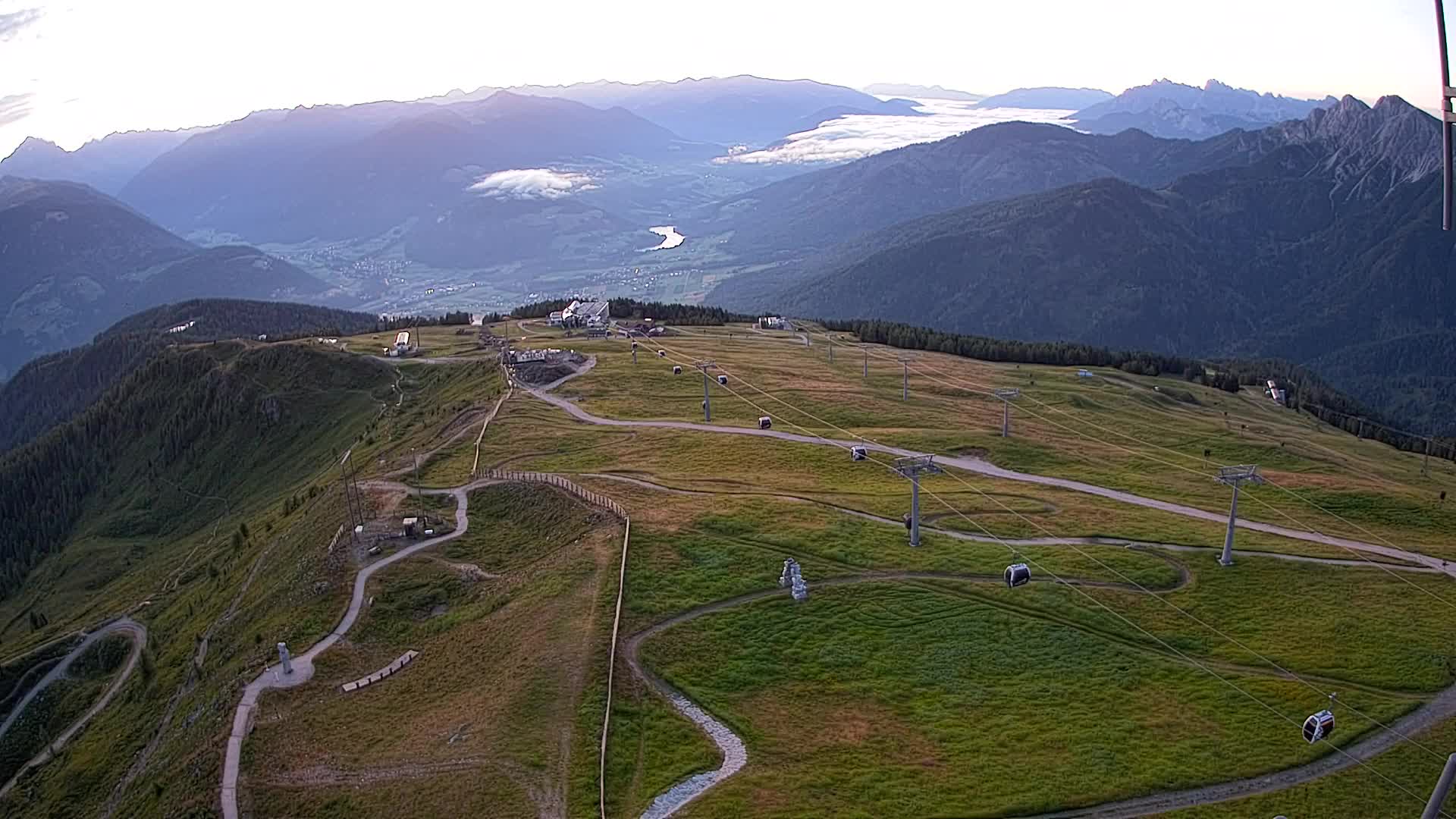 Sommet du Kronplatz | vue sur Valdaora – Olang