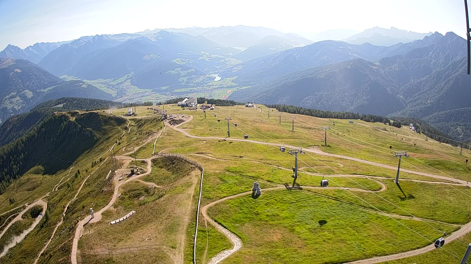 Sommet du Kronplatz | vue sur Valdaora – Olang