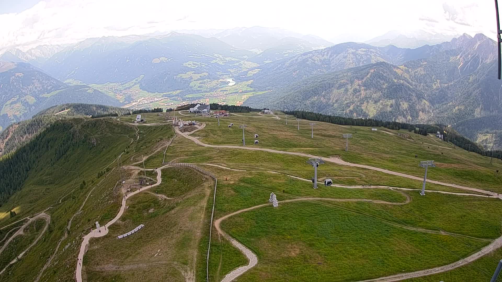 Sommet du Kronplatz | vue sur Valdaora – Olang