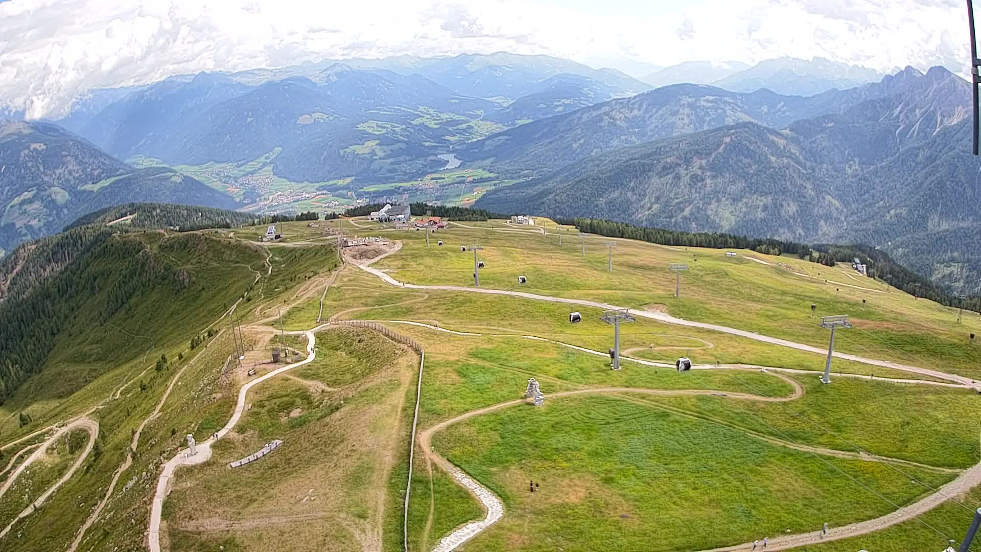 Sommet du Kronplatz | vue sur Valdaora – Olang