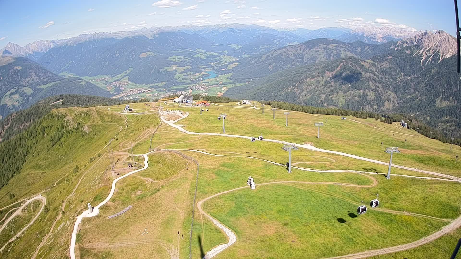 Sommet du Kronplatz | vue sur Valdaora – Olang