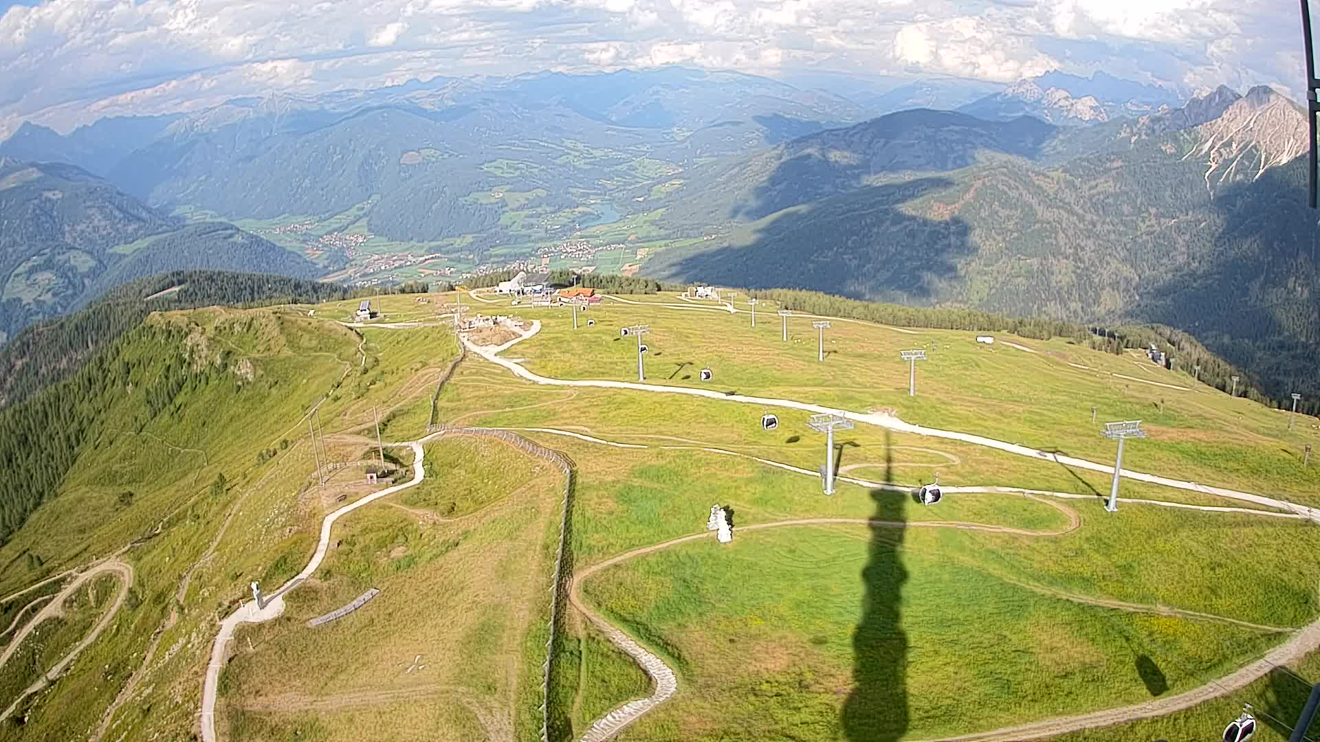 Sommet du Kronplatz | vue sur Valdaora – Olang