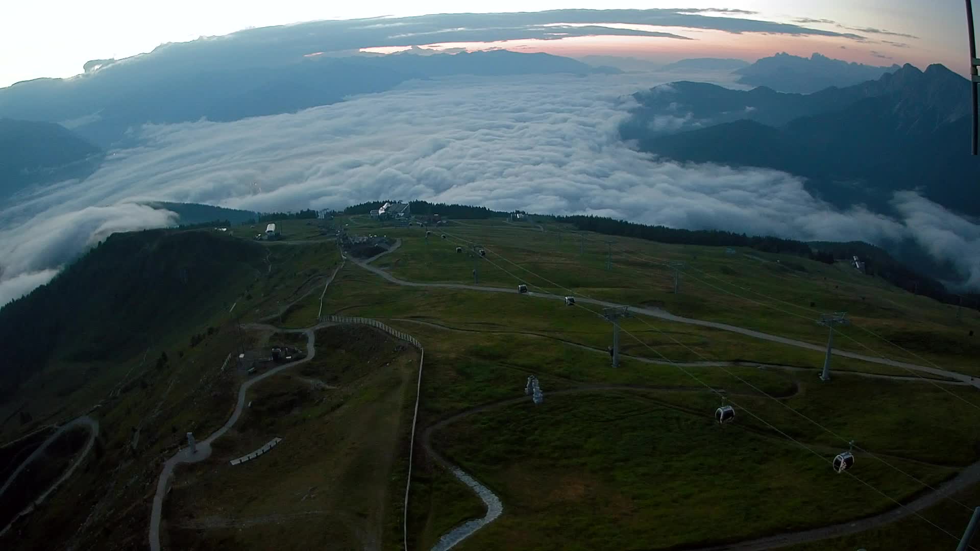 Kronplatz vrh | pogled na Valdaora – Olang