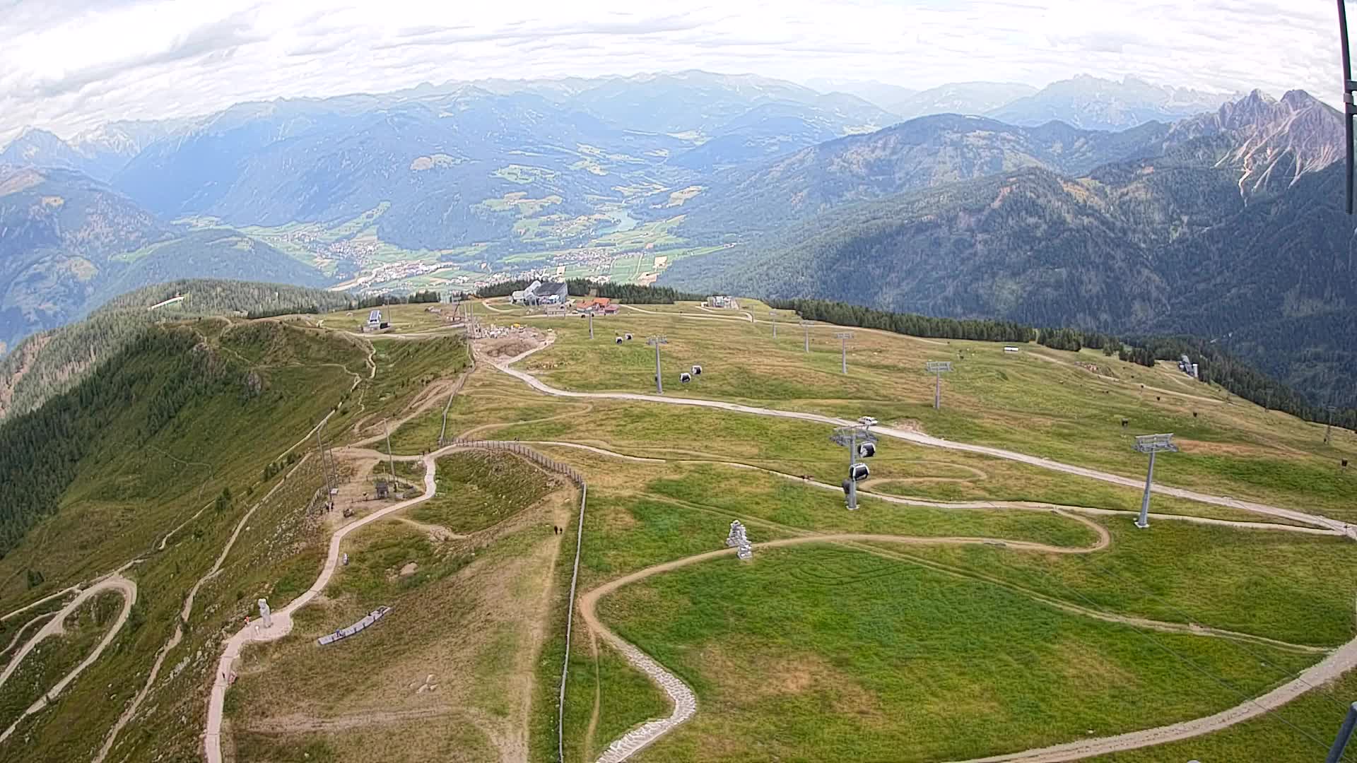 Kronplatz vrh | pogled na Valdaoro – Olang