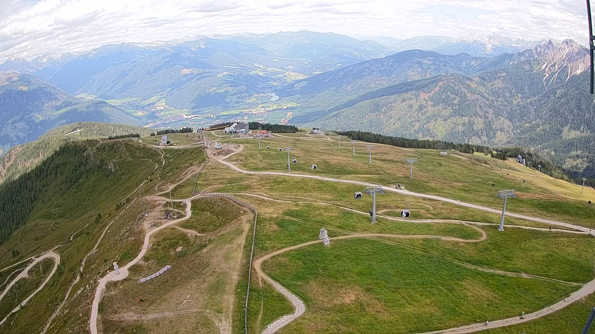 Kronplatz vrh | pogled na Valdaora – Olang