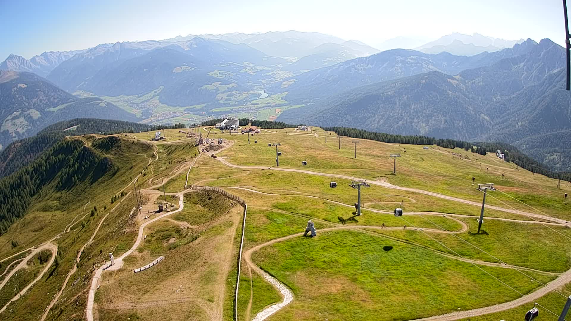 Sommet du Kronplatz | vue sur Valdaora – Olang