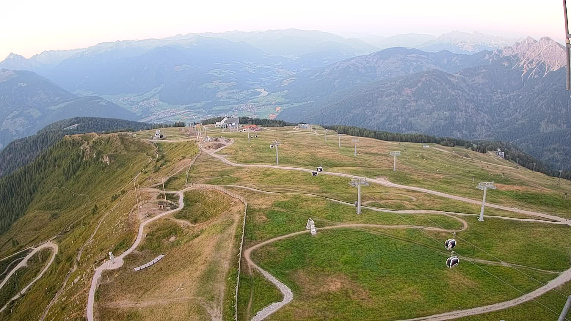 Kronplatz vrh | pogled na Valdaora – Olang