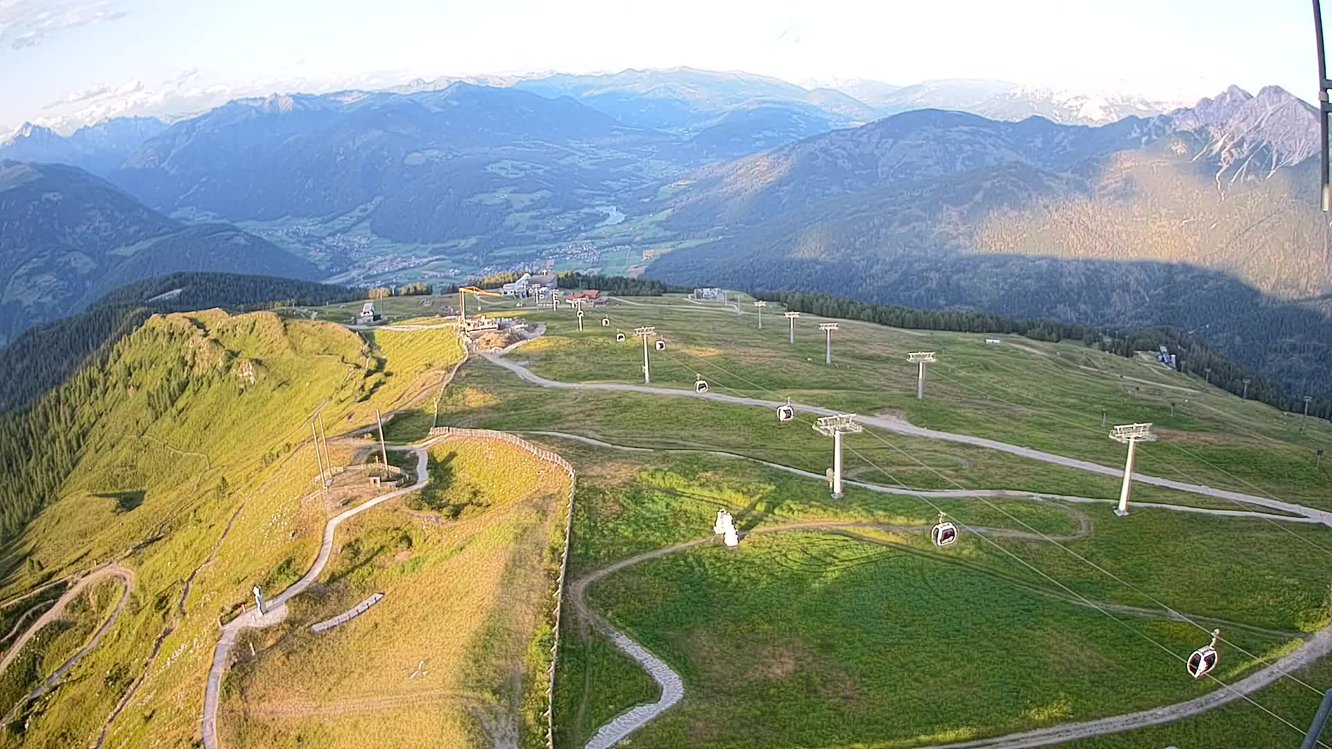 Sommet du Kronplatz | vue sur Valdaora – Olang