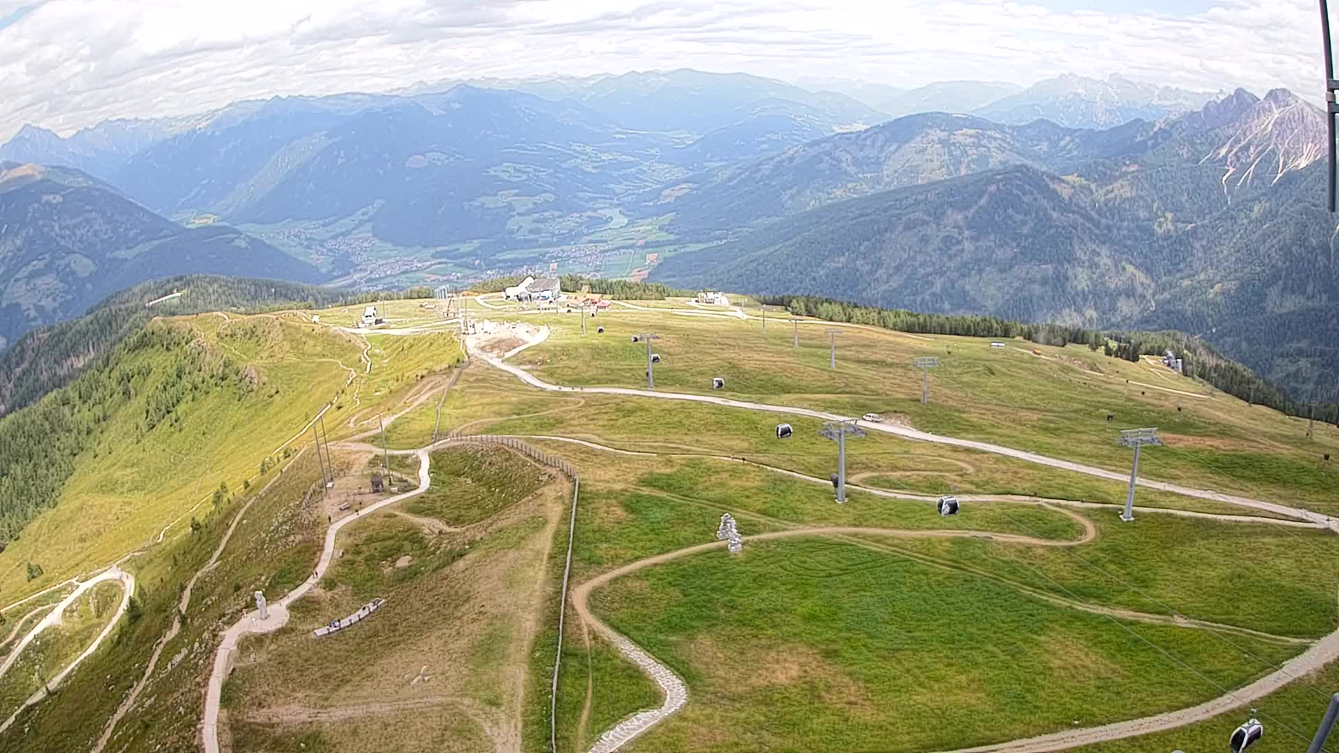 Kronplatz vrh | pogled na Valdaora – Olang