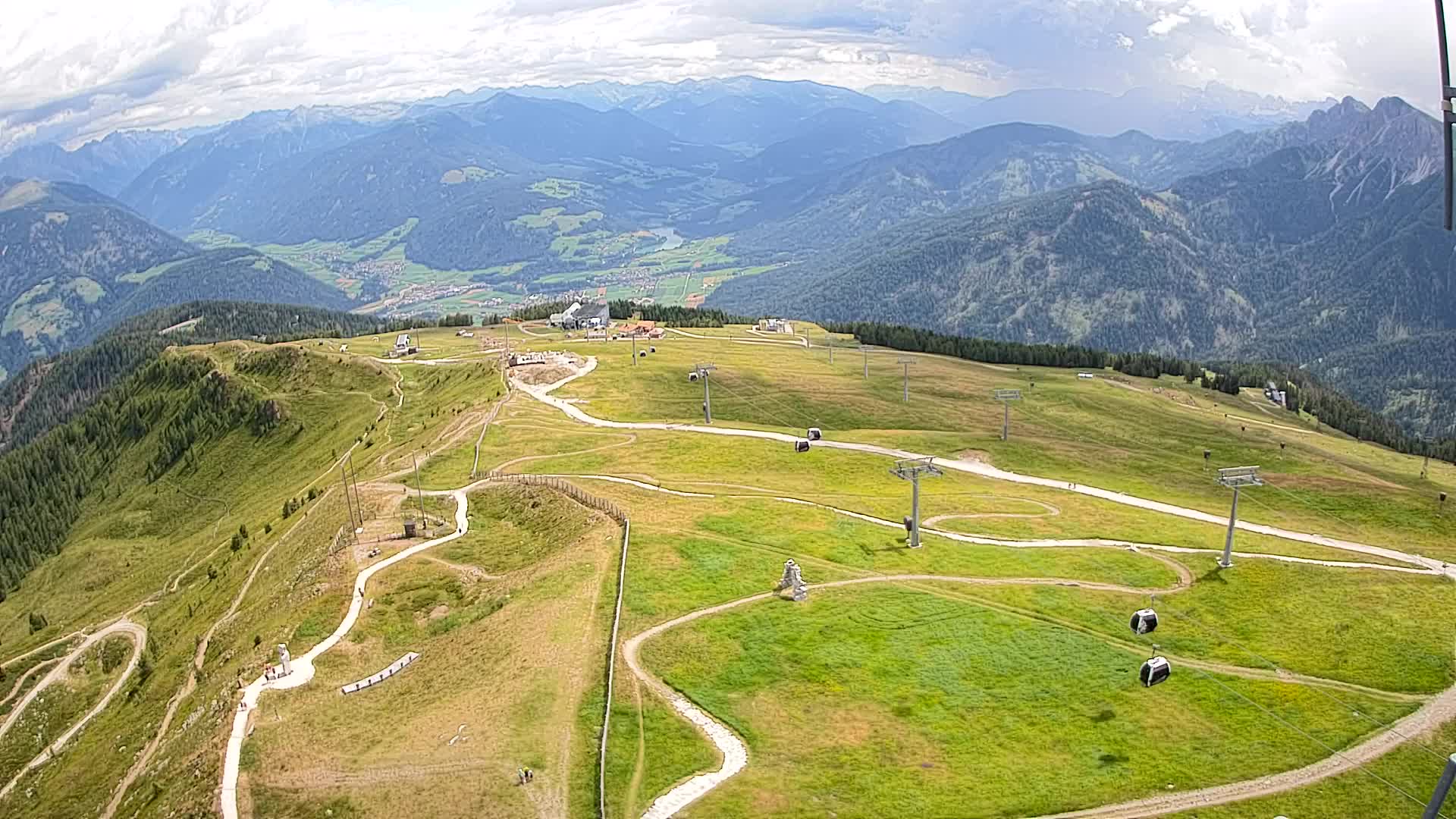 Cima Kronplatz | vista a Valdaora – Olang