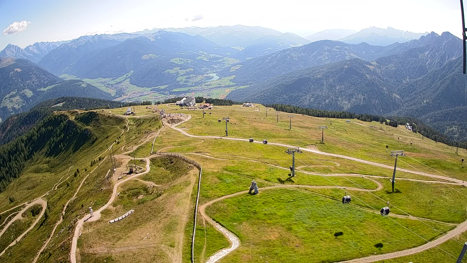 Kronplatz vrh | pogled na Valdaora – Olang