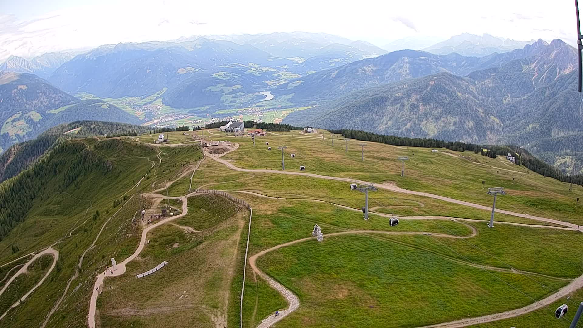 Kronplatz vrh | pogled na Valdaora – Olang