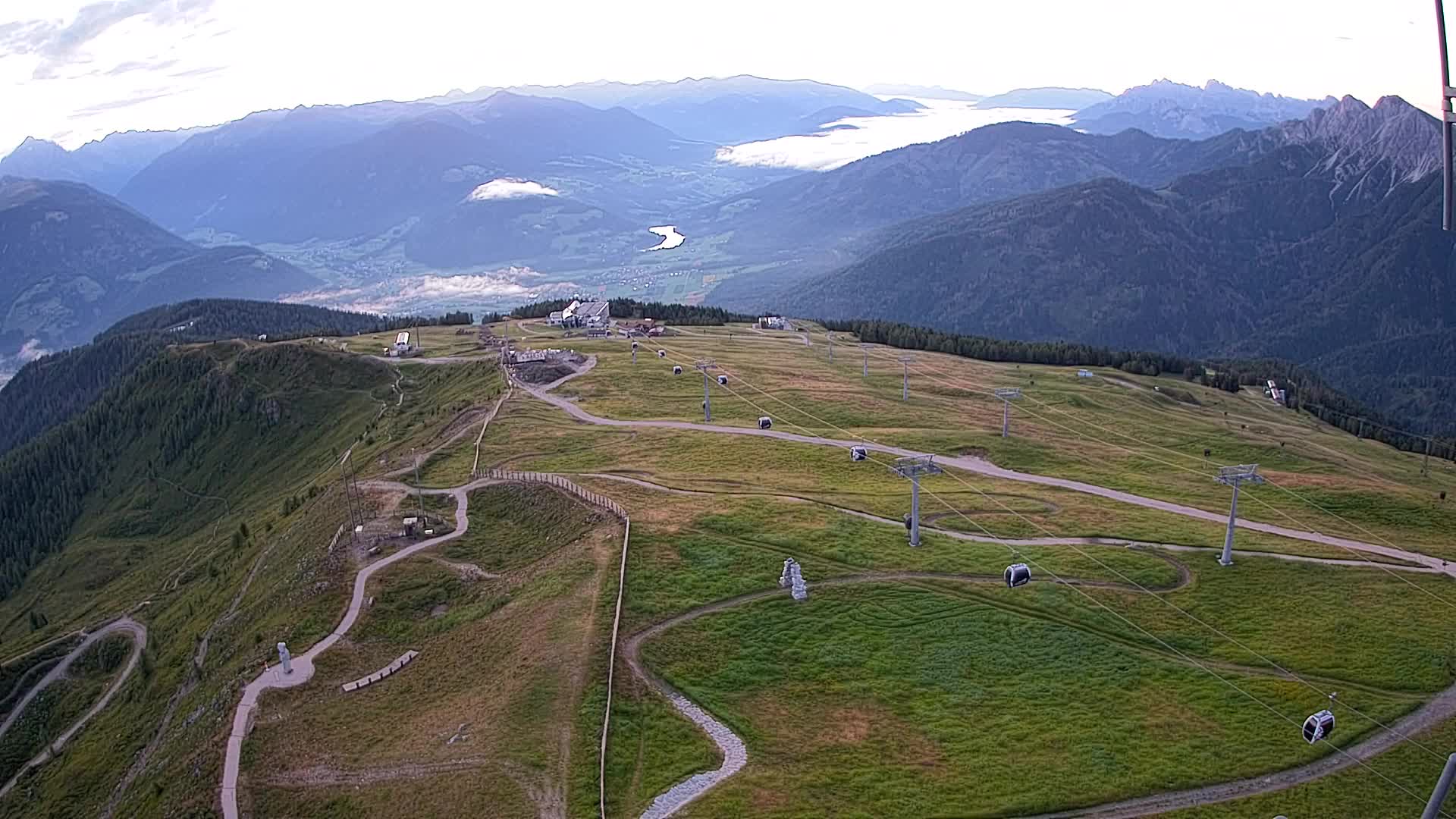 Kronplatz vrh | pogled na Valdaora – Olang