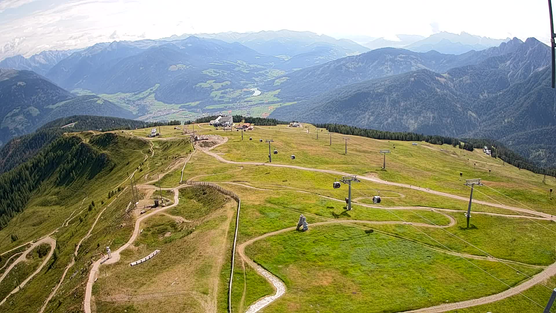 Sommet du Kronplatz | vue sur Valdaora – Olang