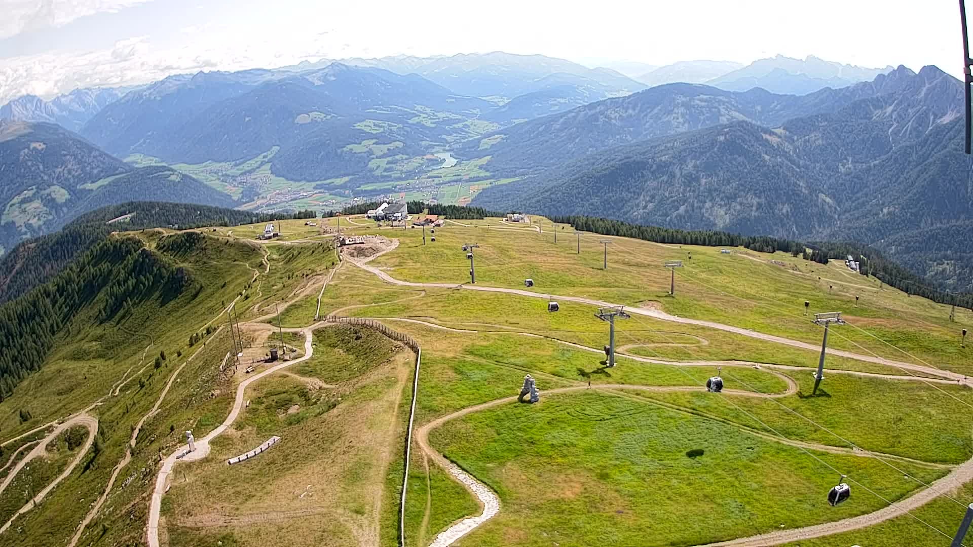 Sommet du Kronplatz | vue sur Valdaora – Olang
