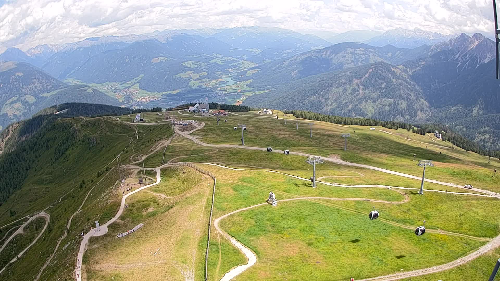 Sommet du Kronplatz | vue sur Valdaora – Olang