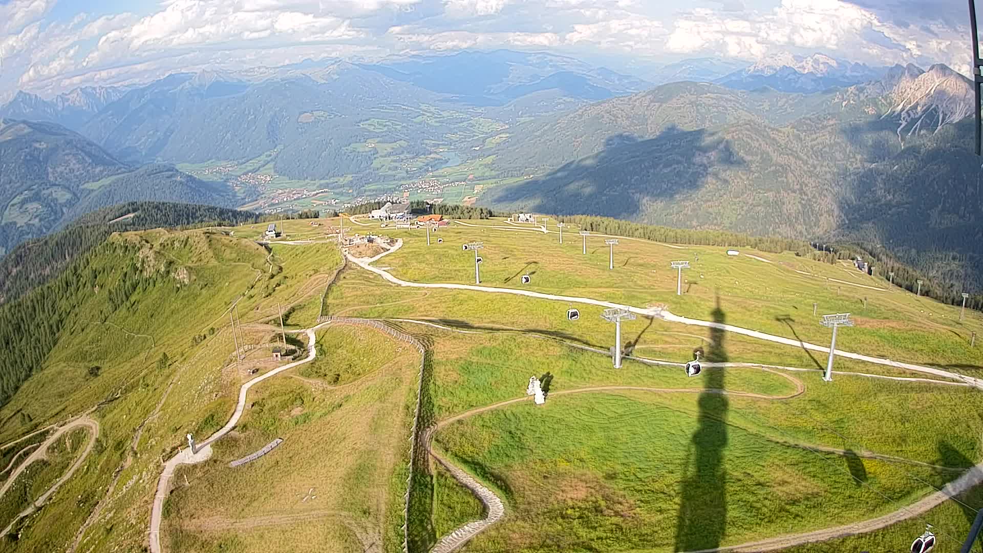 Kronplatz vrh | pogled na Valdaora – Olang