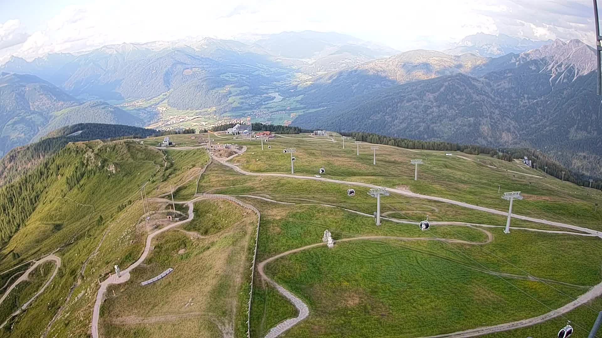 Sommet du Kronplatz | vue sur Valdaora – Olang