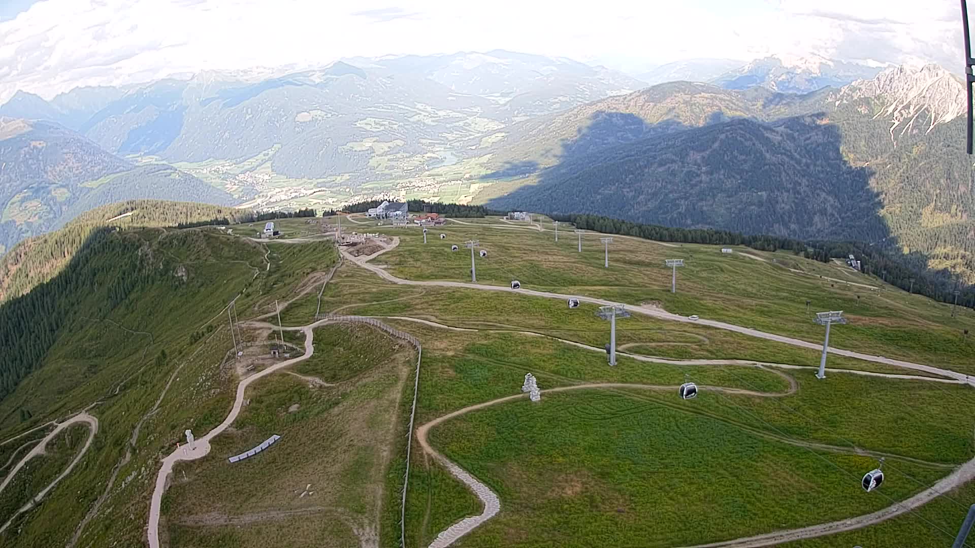 Sommet du Kronplatz | vue sur Valdaora – Olang