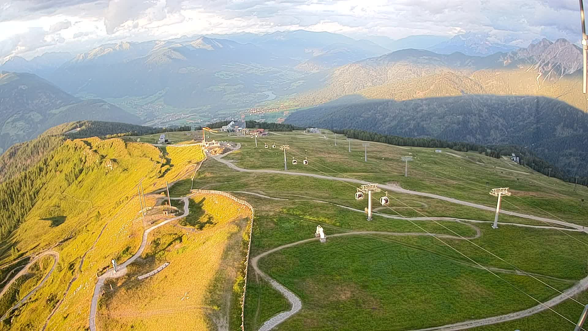 Kronplatz vrh | pogled na Valdaora – Olang