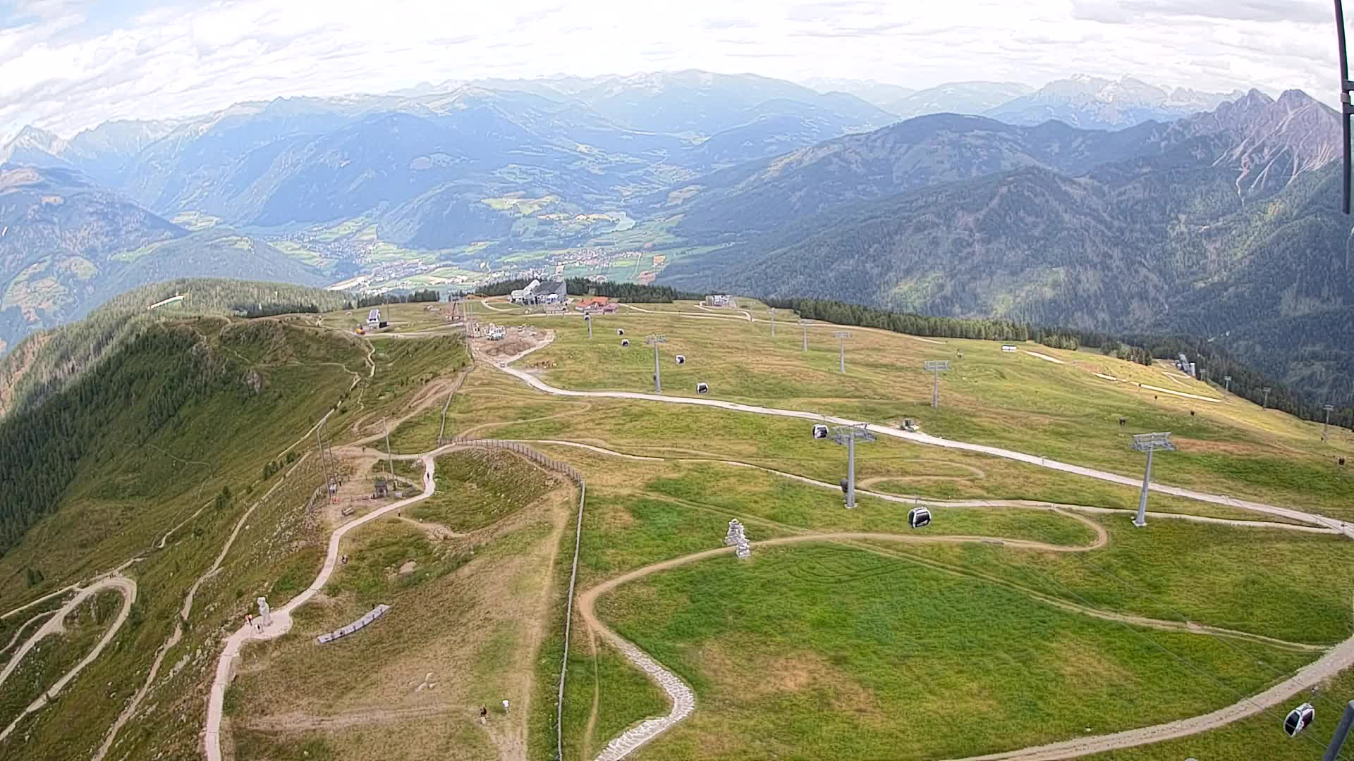 Kronplatz vrh | pogled na Valdaora – Olang