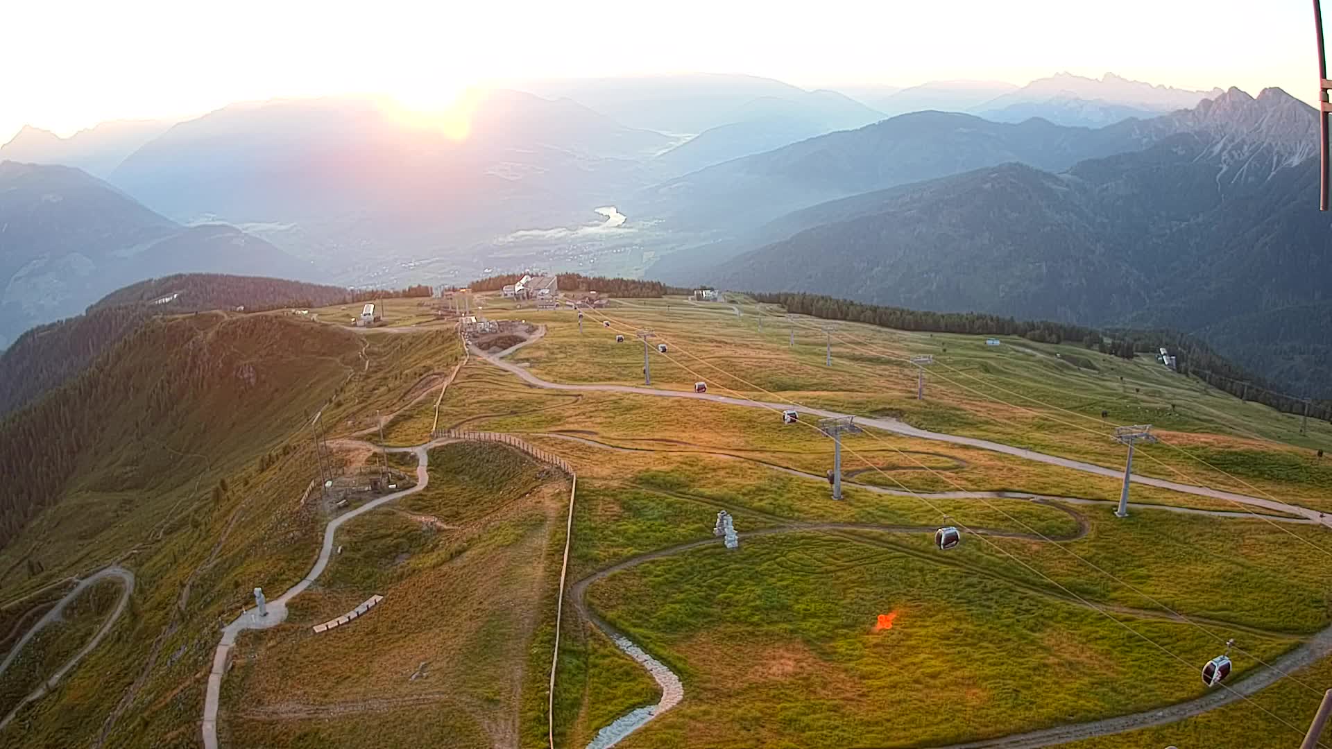 Sommet du Kronplatz | vue sur Valdaora – Olang