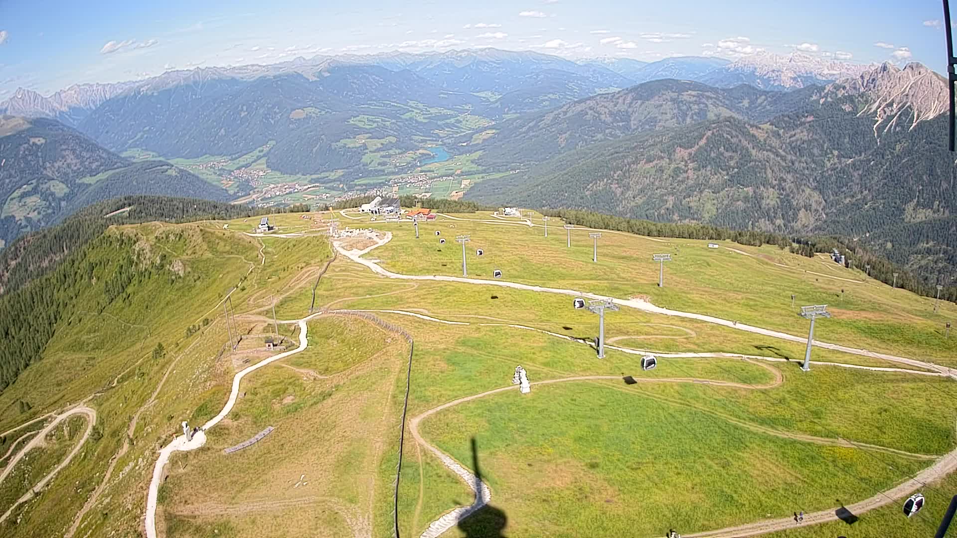 Sommet du Kronplatz | vue sur Valdaora – Olang