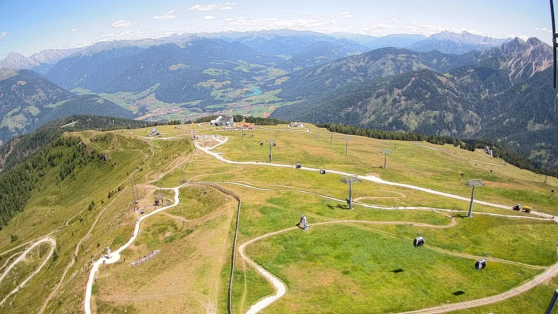 Cima Kronplatz | vista a Valdaora – Olang